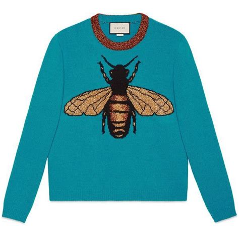 gucci bumblebee cardigan sweater|Gucci bee embroidered sweater.